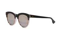 DIOR Irregular Shape Sunglasses Women's Black