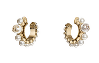 CHANEL Earrings Women's Gold