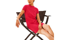HERMES Short-Sleeved Dresses Women's Frenzied Red