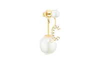 DIOR Earrings Women's White