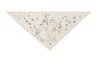 HERMES Silk Scarves Women's White
