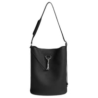 HERMES SEAU MOUSQUETON Togo Patchwork Swift Cow Leather Handbag Shoulder Bag Regular Women's Black