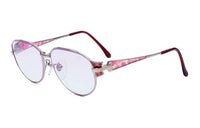 SAINT LAURENT Round Sunglasses Women's Purple