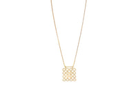 CHANEL Pearl Necklaces Women's Gold
