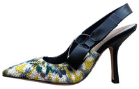 DIOR Slim Heel High Heels 10cm Women's Multicolor