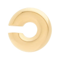 SAINT LAURENT Metal Earrings Unisex Gold