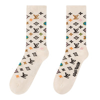 LOUIS VUITTON M7527S Monogram Craggy Socks