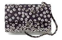 CHANEL Classic Flap CF Woolen Shoulder Bag Women's Black