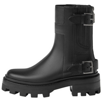 HERMES Jaimy Ankle Boots 5cm Women's Black