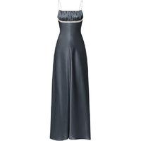 LOUIS VUITTON Beaded Trim Gown