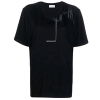 SAINT LAURENT Rive Gauche T-Shirt Women's