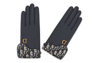 DIOR Gloves Women's Marine Blue