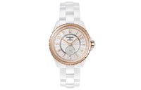 CHANEL J12 Collection Wrist Watch Automatic Mechanical Movement Ceramic Strap White Dial Women's