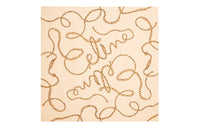 CELINE Silk Scarves Women's Vanilla