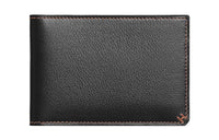 HERMES Evergrain With Evercolor Calfskin Card Holder Men's Black/Gold