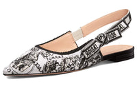 DIOR J'Adior Women's Casual Shoes Women's Black White