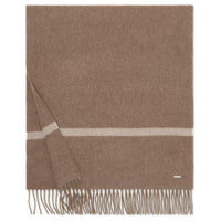Loro Piana Cashmere Knit Scarves Women's Brown