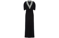 PRADA Short-Sleeved Dresses Women's Black