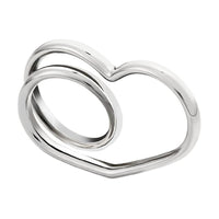 HERMES 925 Sterling Silver Rings Women's Silver
