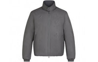 LOUIS VUITTON Solid Color Stand Collar Down Jacket Men's Gray