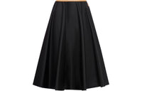 PRADA SS24 Casual Long Skirts Women's Black