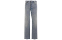 MIU MIU Logo Patch Straight-Leg Jeans