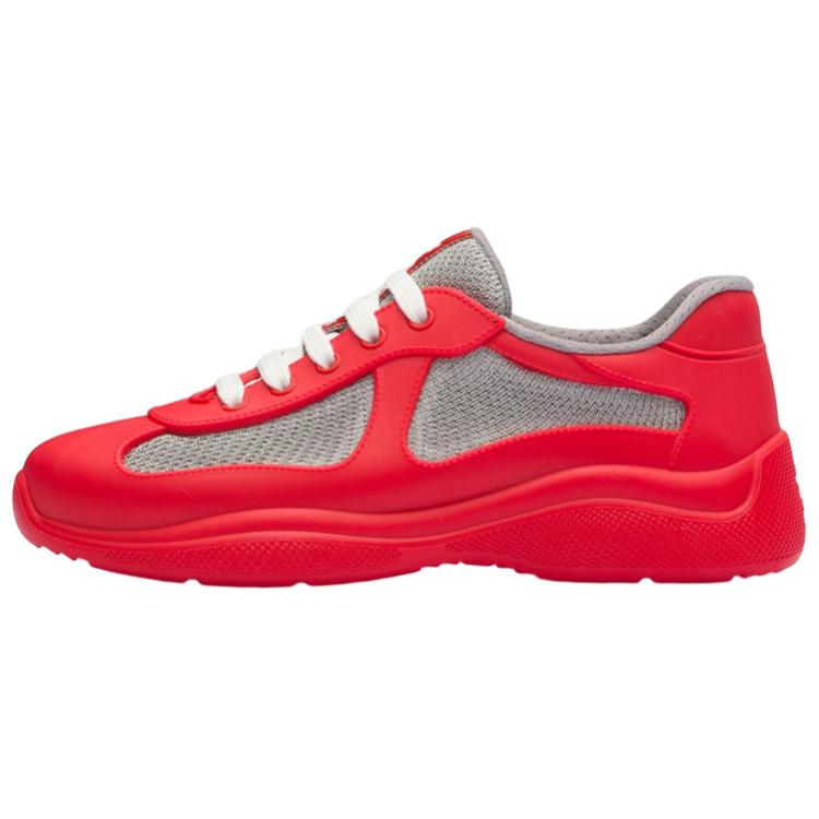 PRADA America's Cup Low-Top Sports Casual Shoes Women's Red