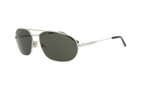 SAINT LAURENT Metal Oval Sunglasses Unisex Silver