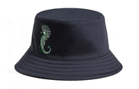 HERMES Cotton Bucket Hats Men's Black