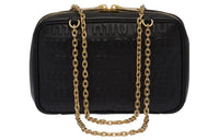 MIU MIU Leather Shoulder Bag, Crossbody Bag Women's Black
