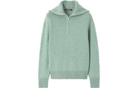 Loro Piana Parksville Pullover Sweater Women's Light Green