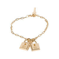 MIU MIU Brass, Metal Bracelets Women's Gold