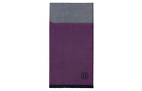 HERMES Knit Scarves Men Purple
