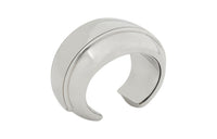 SAINT LAURENT Brass Bangles Women's Silver