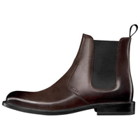 DIOR Embassy Short Chelsea Boots Men's Dark Brown