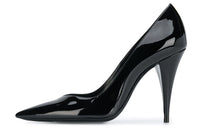 SAINT LAURENT Cone Heel High Heels 10.5cm Women's Black