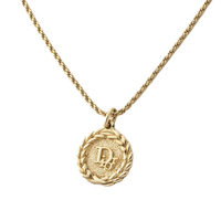 DIOR Metal Necklaces Unisex Gold