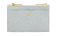 CELINE Cow Leather Card Holder Regular Women's Ore Color
