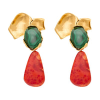 SAINT LAURENT Clip On Earrings Women's Gold