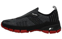 PRADA Casual Shoes Men Low-Top Gray