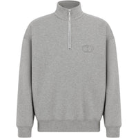 DIOR High Neck Zip Detailed Sweatshirt