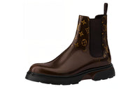 LOUIS VUITTON Bold Chelsea Boots Men's Brown