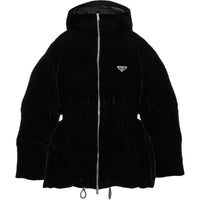 PRADA Velvet Puffer Jacket