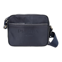PRADA Nylon Crossbody Bag Shoulder Bag Women's Blue