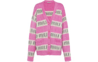 MIU MIU Sweater Women's Peach Pink
