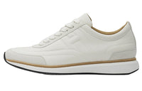 HERMES Easy Abrasion-Resistant Low-Top Casual Shoes Men's White