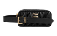 MIU MIU Lambskin Clutch Women's Black
