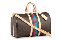 LOUIS VUITTON Keepall Canvas Monkey Bag Portable Travel Bag Unisex