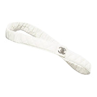 CHANEL Calfskin Metal Leather Belts Women's White -