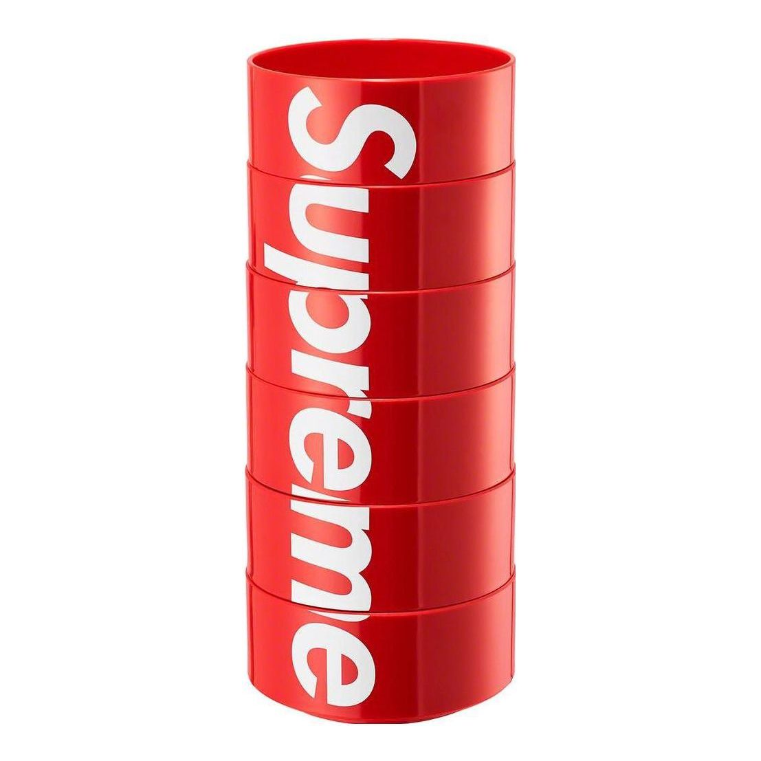 Supreme x Heller Bowls Set Of 6 'Red White' SUP-SS23-23